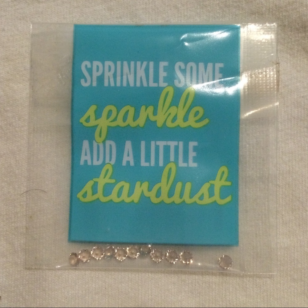 Origami owl glitter charms